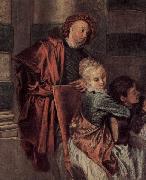 Jean antoine Watteau Les Charmes de la vie china oil painting artist